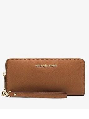 Michael Kors Camel Continental Wallet